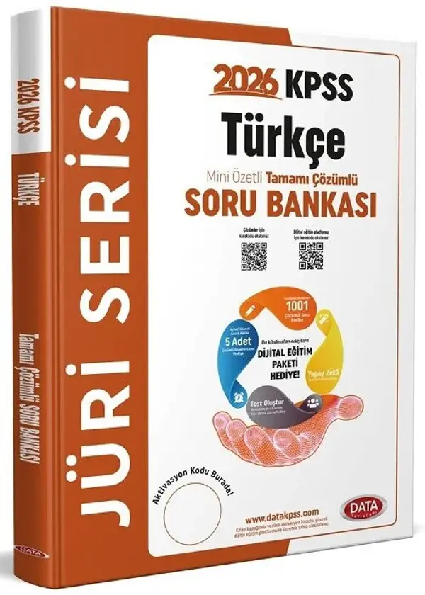 Data 2026 KPSS Türkçe Jüri Soru Bankası Çözümlü Data Yayınları - Data Yayınları - Image 1
