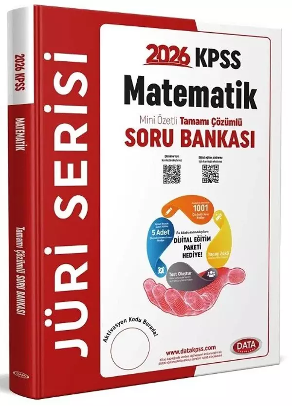 Data 2026 KPSS Matematik Jüri Soru Bankası Çözümlü Data Yayınları - Data Yayınları - Image 1
