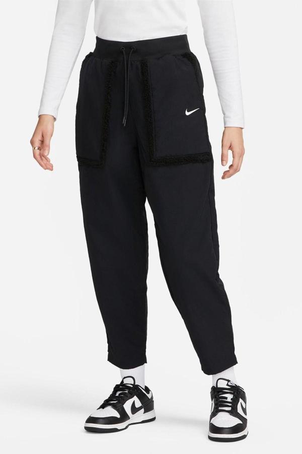Nike Sportswear Essential Büyük Beden Yüksek Bel Kadın Eşofman Altı Siyah - Image 1