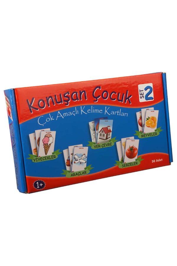 Konuşan Çocuk Çok Amaçlı Kelime Kartları Set 2 - Bilteg - Image 1