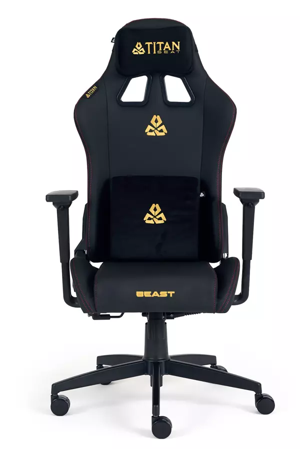 Titanseat Beast Leather Gold Oyuncu Koltuğu - Image 1
