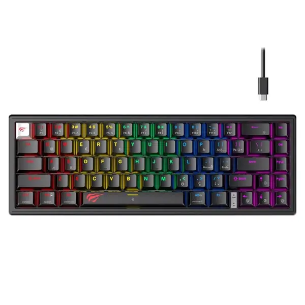 Havit Gamenote KB874L Mekanik Gaming %60 Siyah Klavye - Image 1