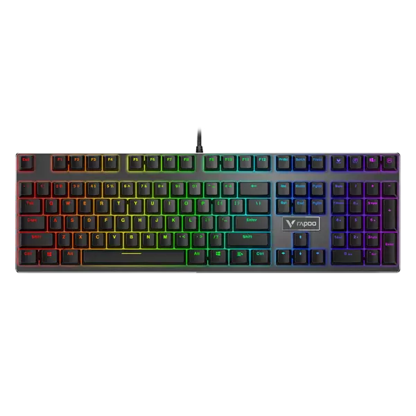 RAPOO V700RGB BACKLIT MECHANICAL GAMING KBD - Image 1