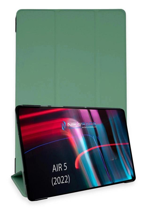 iPad Air 5 (2022) Kılıf Tablet Smart Kılıf - Koyu Yeşil - Image 1