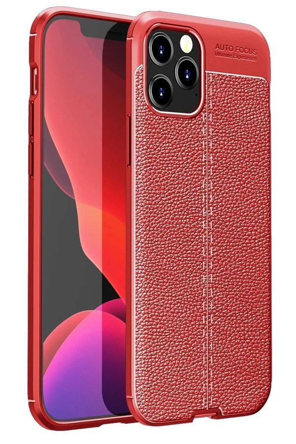 iPhone 12 Pro Max Kılıf Auto Focus Kapak - Kırmızı - Image 1