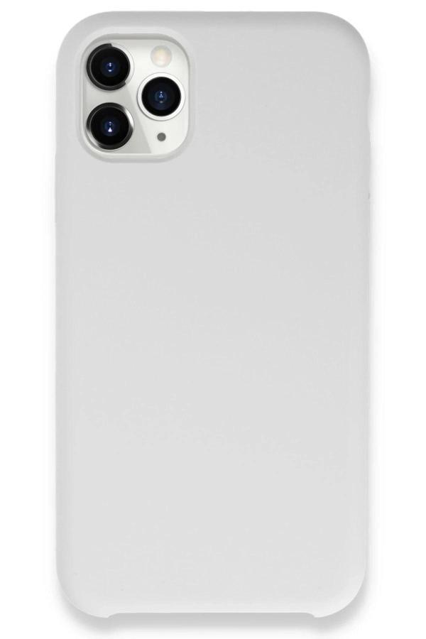 iPhone 11 Pro Max Kılıf Lansman Legant Silikon - Beyaz - Image 1