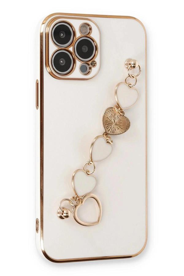iPhone 13 Pro Kılıf Esila Silikon - Beyaz - Image 1