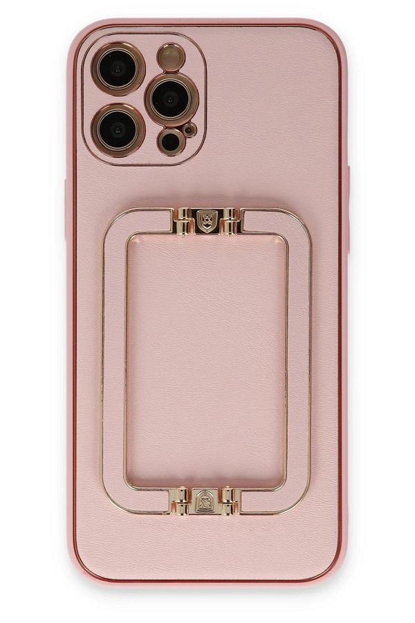 iPhone 12 Pro Kılıf Coco Elit Kapak - Pembe - Image 1