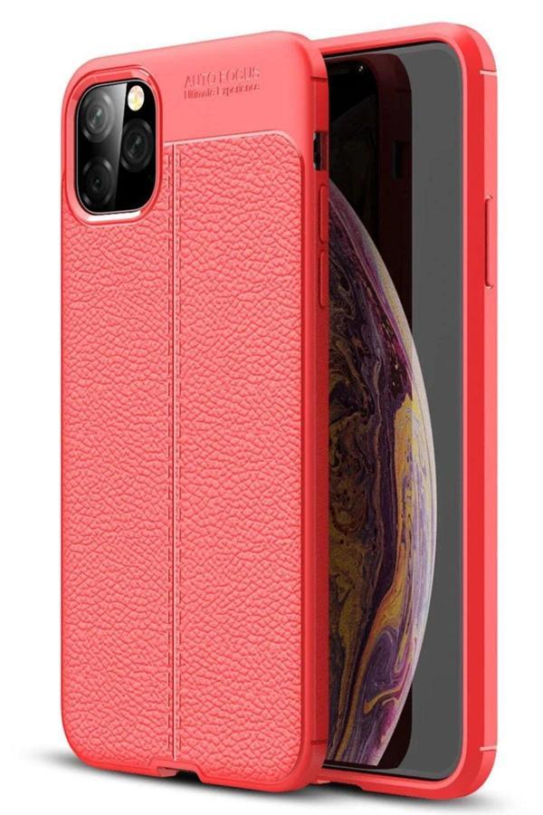 iPhone 11 Pro Kılıf Auto Focus Kapak - Kırmızı - Image 1