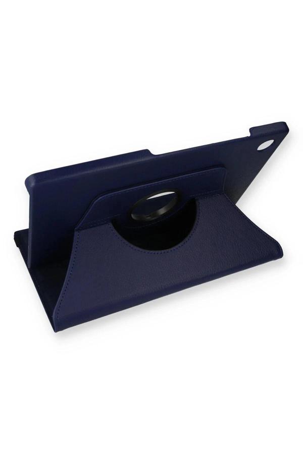 Samsung Galaxy X200 Tab A8 10.5 Kılıf 360 Tablet Deri Kılıf - Lacivert - Image 1