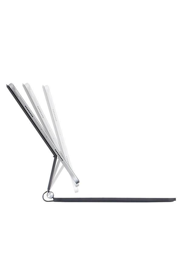 iPad Pro 13 (2024) Kılıf X9P Magic Manyetik Klavyeli Tablet Kılıfı - Siyah - Image 1