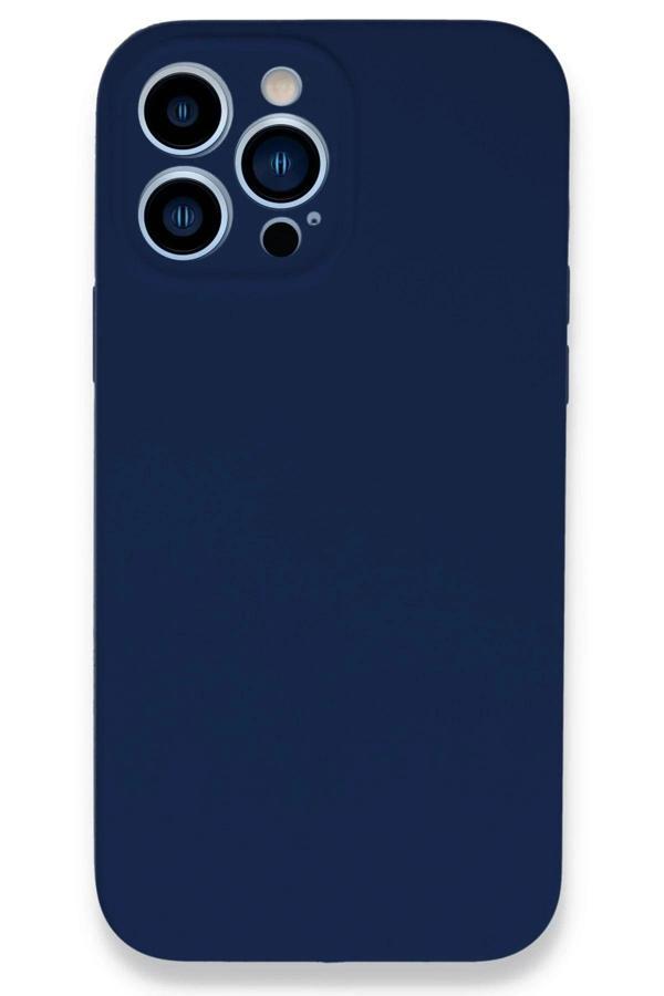 iPhone 13 Pro Kılıf Lansman Legant Silikon - Lacivert - Image 1