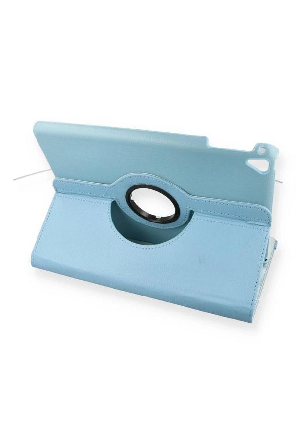 iPad 9.7 (2018) Kılıf 360 Tablet Deri Kılıf - Turkuaz - Image 1