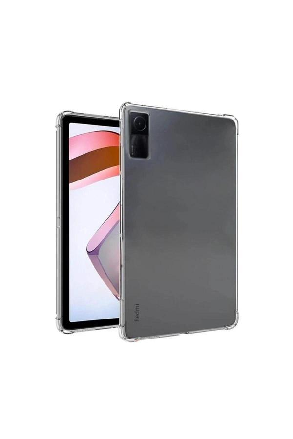 Xiaomi Redmi Pad SE 4G Kılıf Anti Şeffaf Tablet Silikon - Şeffaf - Image 1