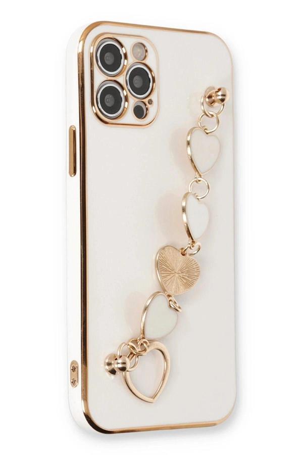 iPhone 12 Pro Max Kılıf Esila Silikon - Beyaz - Image 1