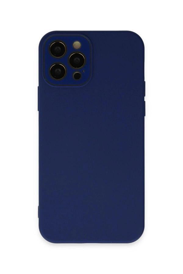 iPhone 12 Pro Kılıf Lansman Glass Kapak - Sky Blue - Image 1