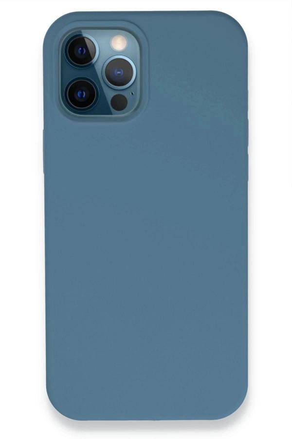 iPhone 12 Pro Kılıf Lansman Legant Silikon - Açık Mavi - Image 1