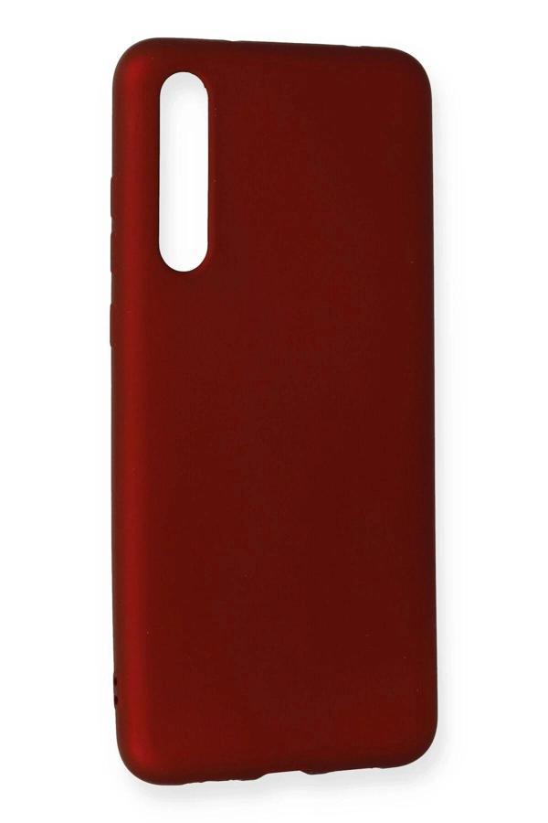 Huawei P20 Pro Kılıf First Silikon - Bordo - Image 1