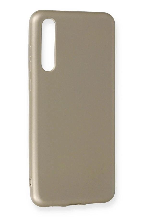 Huawei P20 Pro Kılıf First Silikon - Gold - Image 1
