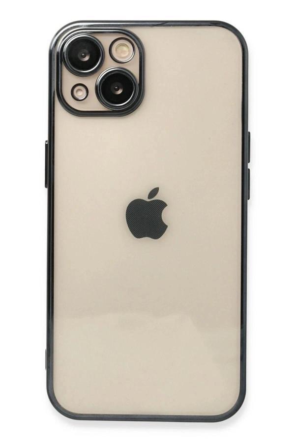 iPhone 13 Kılıf Razer Lensli Silikon - Siyah - Image 1