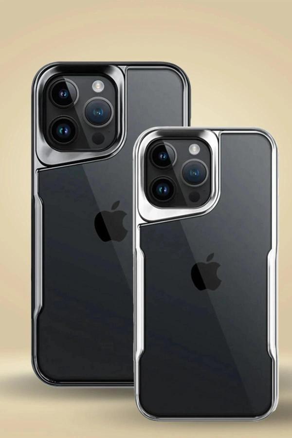 iPhone 14 Pro Max Kılıf Boyi Silikon Kapak - Derin Mor - Image 1