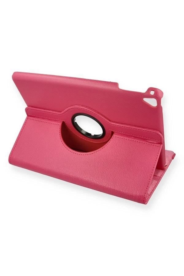 iPad 9.7 (2018) Kılıf 360 Tablet Deri Kılıf - Pembe - Image 1