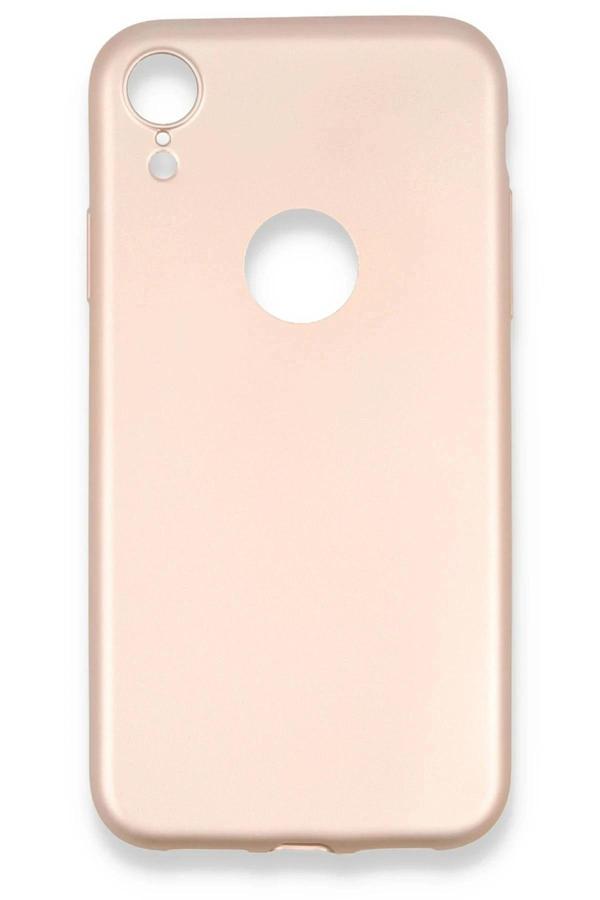 iPhone XR Kılıf First Silikon - Rose Gold - Image 1
