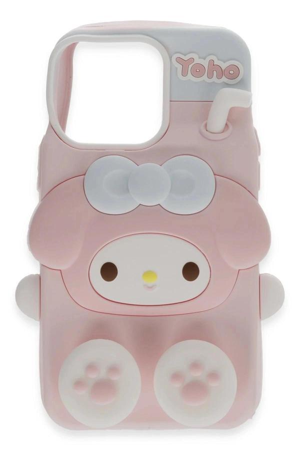 iPhone 15 Pro Max Kılıf Poky Karakter Silikon Kapak - Desen 2 - Image 1