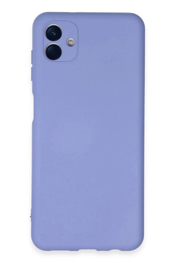 Samsung Galaxy A04E Kılıf Nano içi Kadife Silikon - Lila - Image 1