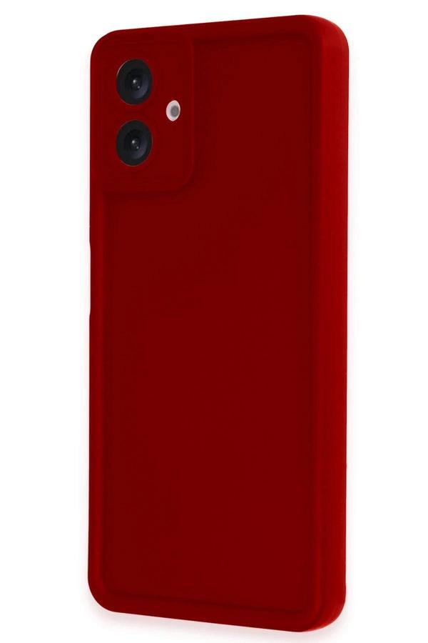 Samsung Galaxy A06 Kılıf Viera Silikon - Kırmızı - Image 1