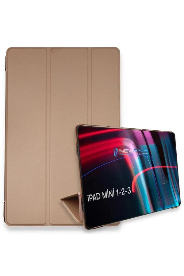 iPad Mini 3 Kılıf Tablet Smart Kılıf - Rose Gold - Image 1