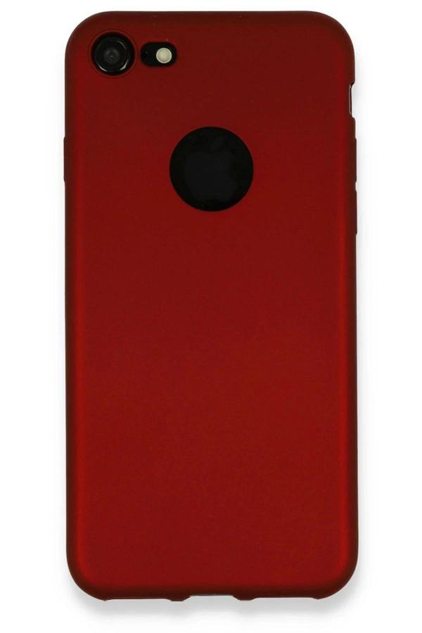 iPhone 7 Kılıf First Silikon - Bordo - Image 1