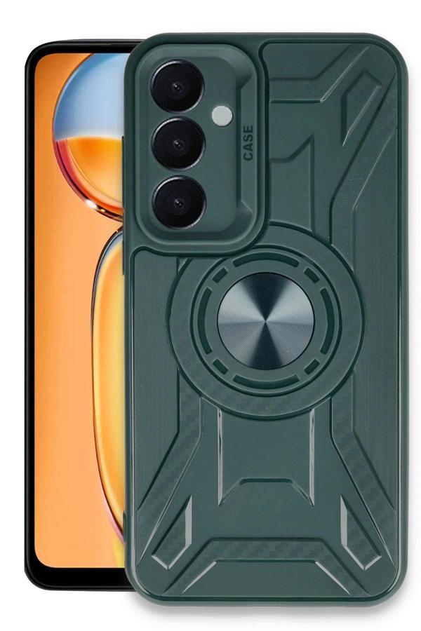 Samsung Galaxy A15 4G Kılıf Lincoln Silikon - Koyu Yeşil - Image 1