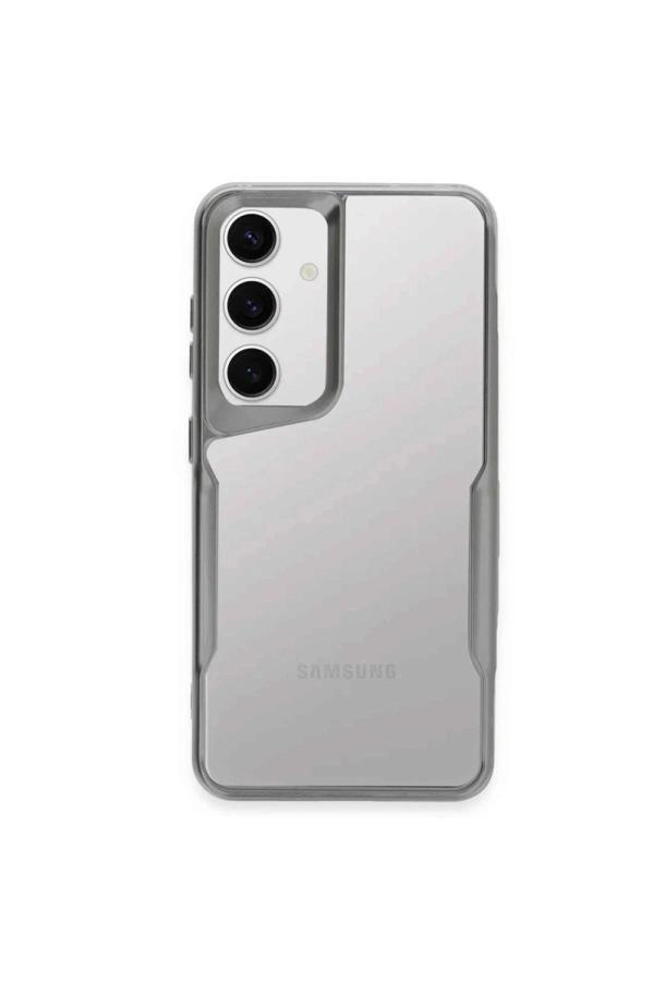 Samsung Galaxy A05S Kılıf Boyi Silikon Kapak - Gümüş - Image 1