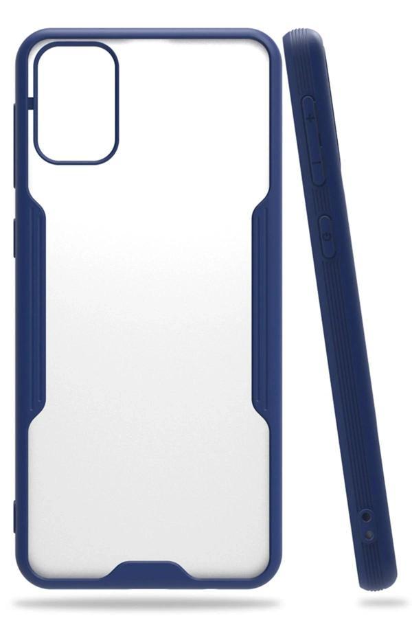 Samsung Galaxy M31 Kılıf Platin Silikon - Lacivert - Image 1