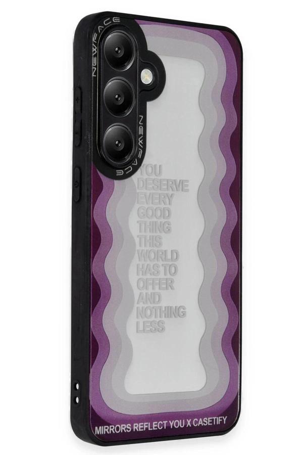 Samsung Galaxy A25 5G Kılıf Mirror Desenli Kapak - Mirror - 5 - Image 1