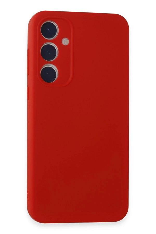 Samsung Galaxy A35 5G Kılıf First Silikon - Kırmızı - Image 1