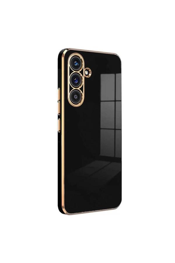 Samsung Galaxy S24 FE Kılıf Volet Silikon - Siyah - Image 1