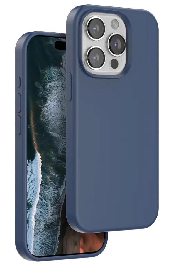 Venco iPhone 15 Pro Home Magsafe Kapak - Lacivert - Image 1