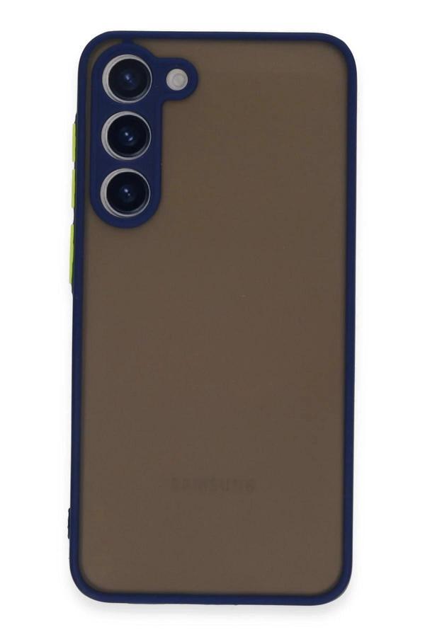Samsung Galaxy S23 Kılıf Montreal Silikon Kapak - Lacivert - Image 1