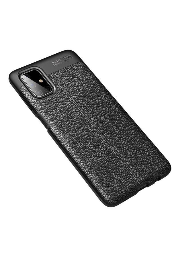 Samsung Galaxy M51 Kılıf Auto Focus Kapak - Siyah - Image 1