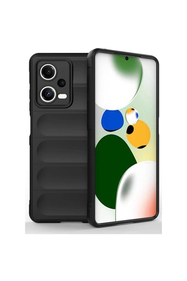 Xiaomi Poco X5 5G Kılıf Optimum Silikon - Siyah - Image 1