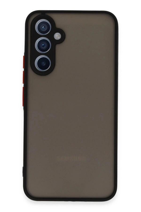 Samsung Galaxy A54 5G Kılıf Montreal Silikon Kapak - Siyah - Image 1