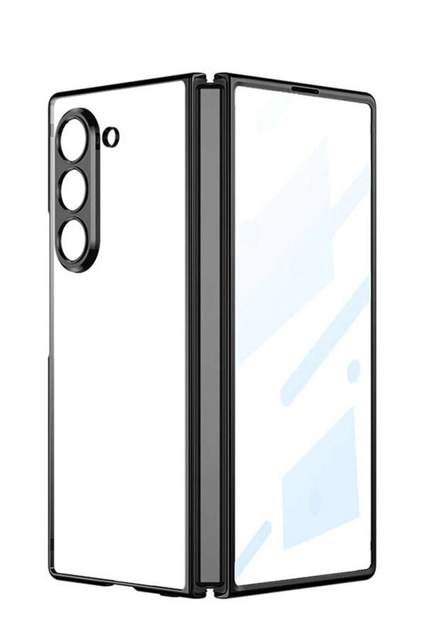Samsung Galaxy Z Fold 5 Kılıf Fold Element Kapak - Siyah - Image 1
