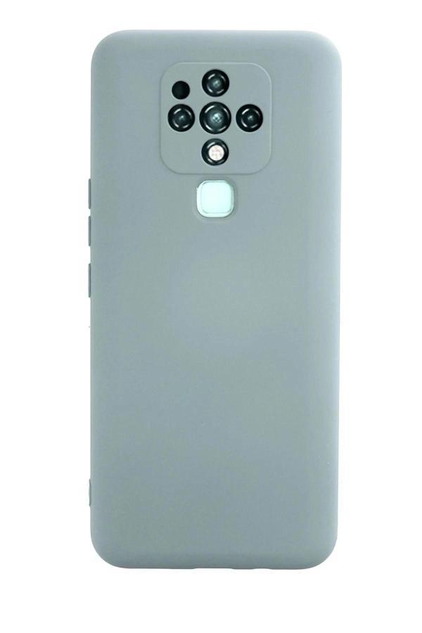 Tecno Camon 16 Kılıf Nano içi Kadife Silikon - Buz Mavisi - Image 1