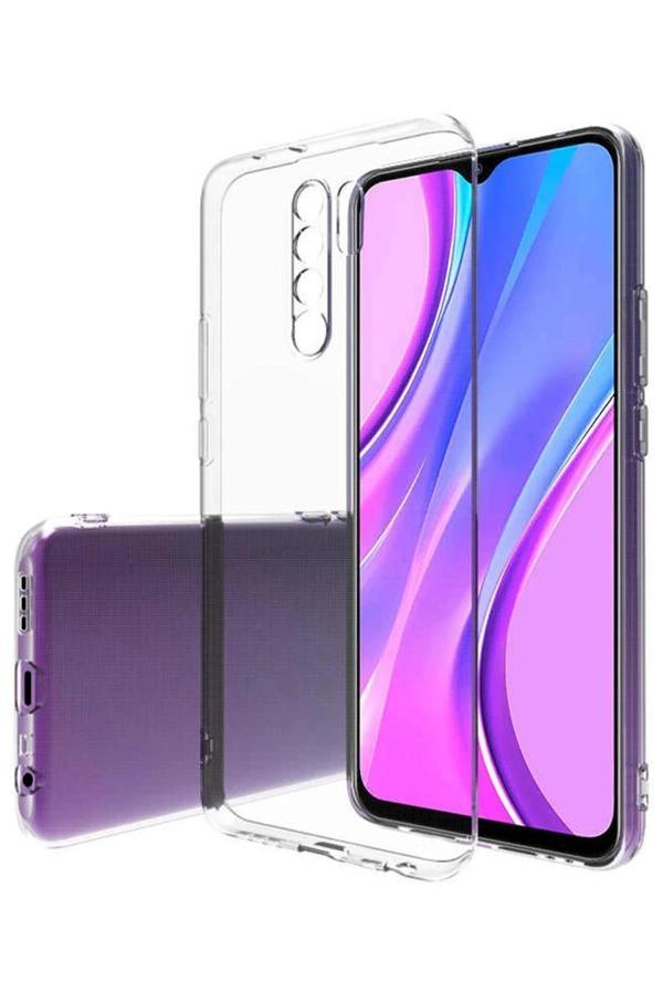 Xiaomi Redmi 9 Kılıf Lüx Şeffaf Silikon - Şeffaf - Image 1