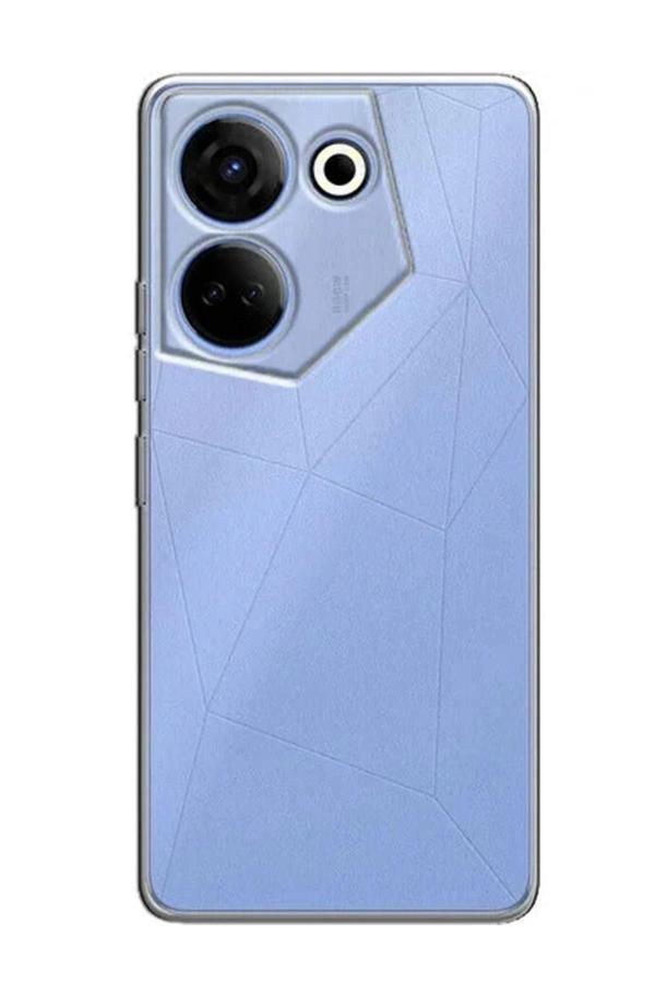 Tecno Camon 20 Pro 5G Kılıf Lüx Şeffaf Silikon - Image 1