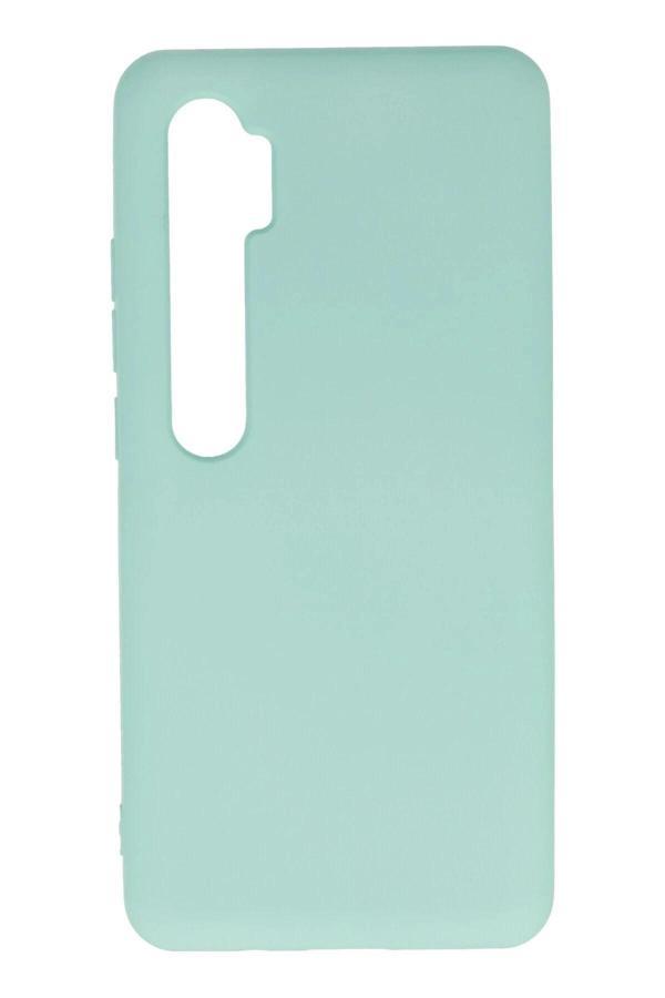 Xiaomi Mi Note 10 Lite Kılıf Nano içi Kadife Silikon - Turkuaz - Image 1