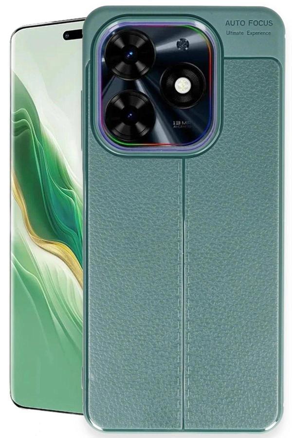 Tecno Spark Go 2024 Kılıf Auto Focus Kapak - Koyu Yeşil - Image 1