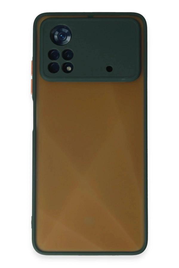 Xiaomi Poco X4 Pro 5G Kılıf Montreal Silikon Kapak - Yeşil - Image 1